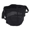 Horse Hay Feeding Bag with Adjustable Neck Strap Spill Proof Nylon Mesh Feed Bucket for Cattle Sheep