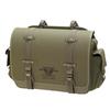 DEGNER Military Style Nylon Saddlebag, Khaki, 12L, NB-132