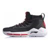 Li-Ning Fission 5 Shock Absorption Wear-Resistant High-Top Basketball Shoes Men sneaker Red Black ABAP027-2