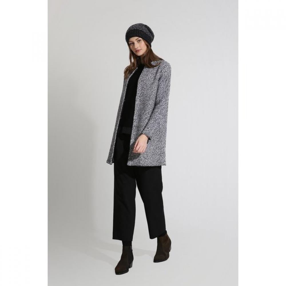 Hurina Cashmere Fine Wool Knit Coat Botero