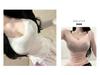 Korean Dongdaemun Fashion Slim-Fit Low-Neck Long Sleeve Women's Top