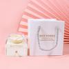 Macaron Color Jewelry Box with Soap Flower: Single Layer for Rings, Studs, Necklaces