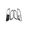 Interior Door Handle Frame Trim 4PCS For Benz B-Class 2012- ABS Carbon Fiber