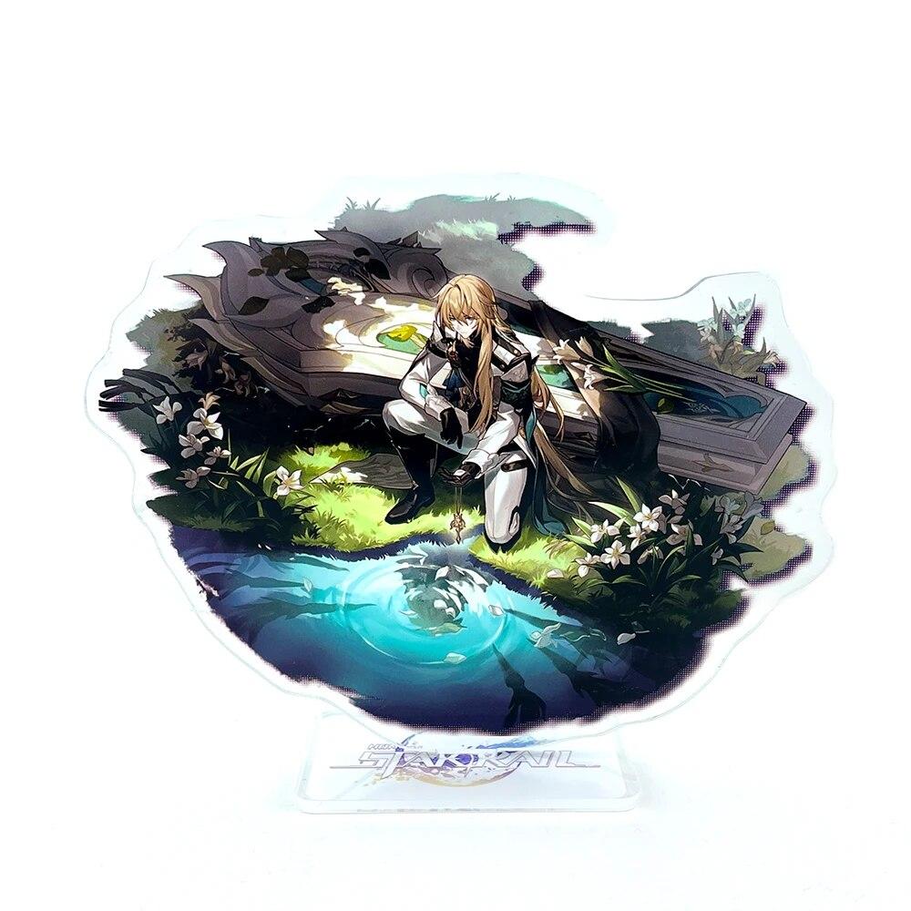 Honkai Star Rail Characters Serval Luocha Arlan Dan Heng Acrylic Stand Standee Toy Figure