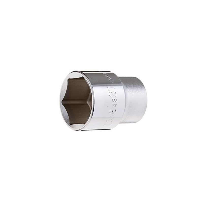 TONE Socket (Hexagonal) 4S-27, Drive Size 12.7mm (1/2"), Wrench Size 27mm