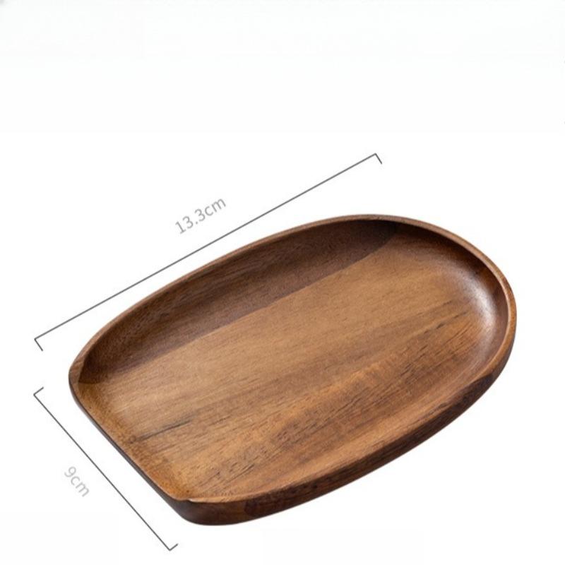 1PC-Rosewood Spoon Rest Holder Storage Rack Rice Spoon Spatula Kitchen Countertop Organizer Rack