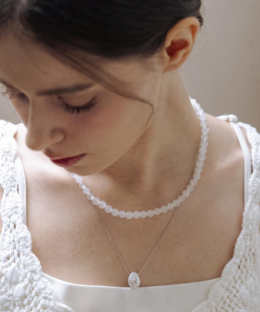Has Hms012 Color Beads Necklace