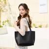 Solid Color, Large Capacity Bag, Women's, New Style, Fashionable, Retro, Tote Bag, Versatile, Single Shoulder Mother Bag