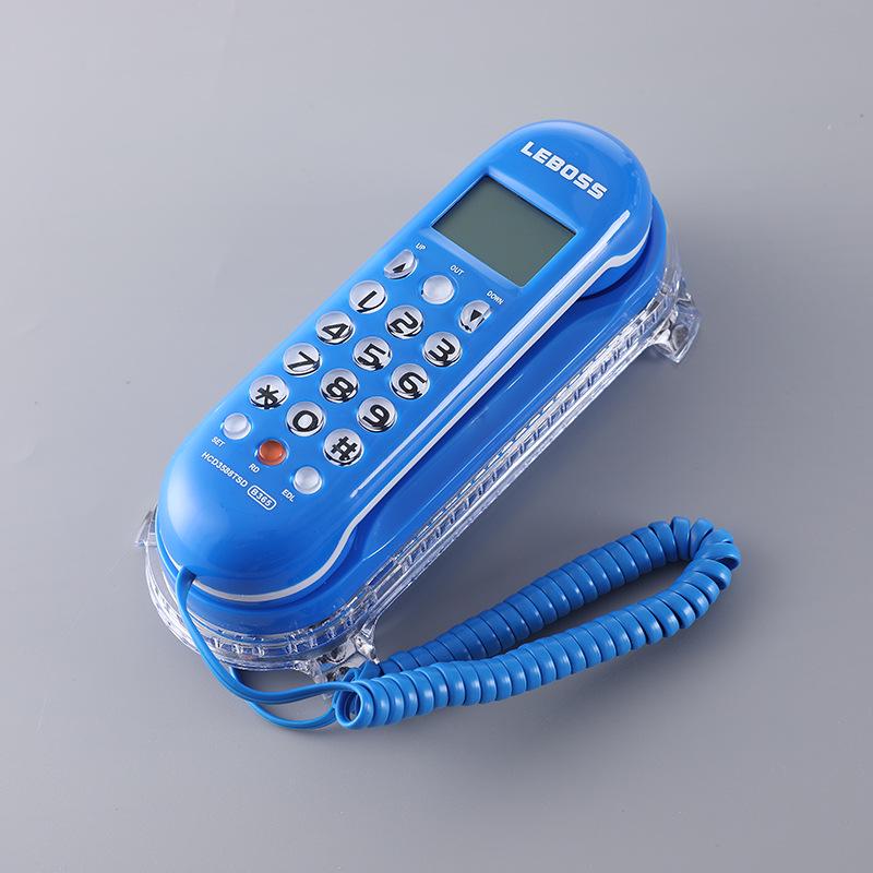 LeBos B365 Compact Wall Phone with Caller ID for Hotel or Office