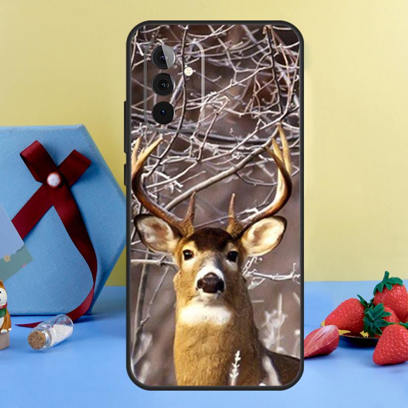 Deer Hunting Camo Case For Samsung Galaxy A26 A16 A36 A56 A15 A35 A55 A14 A34 A54 A12 A32 A52 A13 A33 A53 A17