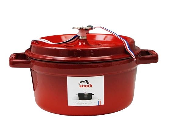 

Горшок Staub Cocotte Round 20 см Cherry Red 06 (Рондо) Двуручный [Продукт]