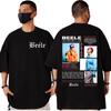 Rapper Beele Grafik T-Shirts Herren Damen Kleidung Mode Y2k Übergroße T-Shirts Hohe Qualität Baumwolle Kurzarm Sommer T-Shirt