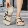 Fashion Sabot Sandals Man Beach House Indoor Soft Walk Shoes Around Home Low Price Pvc Adult Trend 2025 Elegant Casual Slippers for Men