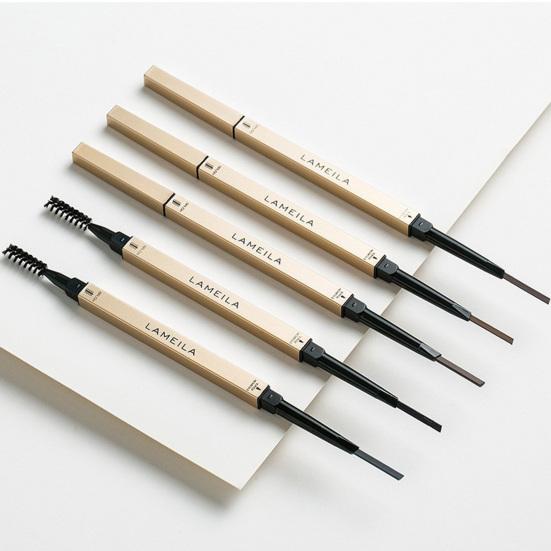 

0.1g Brow Карандаш Ультра-тонкий Дрозд Инструмент Золотые палочки для еды Форма Прочная 3D Двусторонняя бровь для вечеринки 1