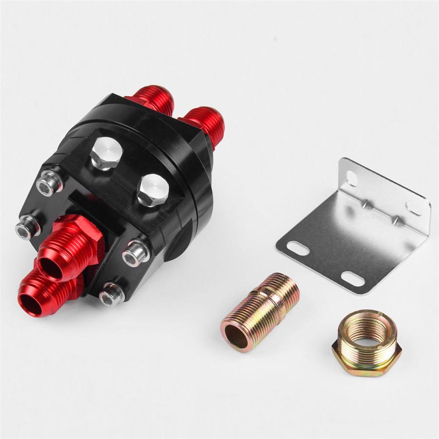 OIL FILTER SANDWICH PLATE ADAPTER Relocate Aluminum Filter Adapter Plate Kit