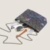 Luminous Diamond-Pattern Shoulder Crossbody Bag - Trendy, Versatile, Fashionable Korean Style for Women 2025
