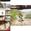 Adorable Green Fairy Acrylic Pendant Car Mirror Decoration Keychain Charm Accessory