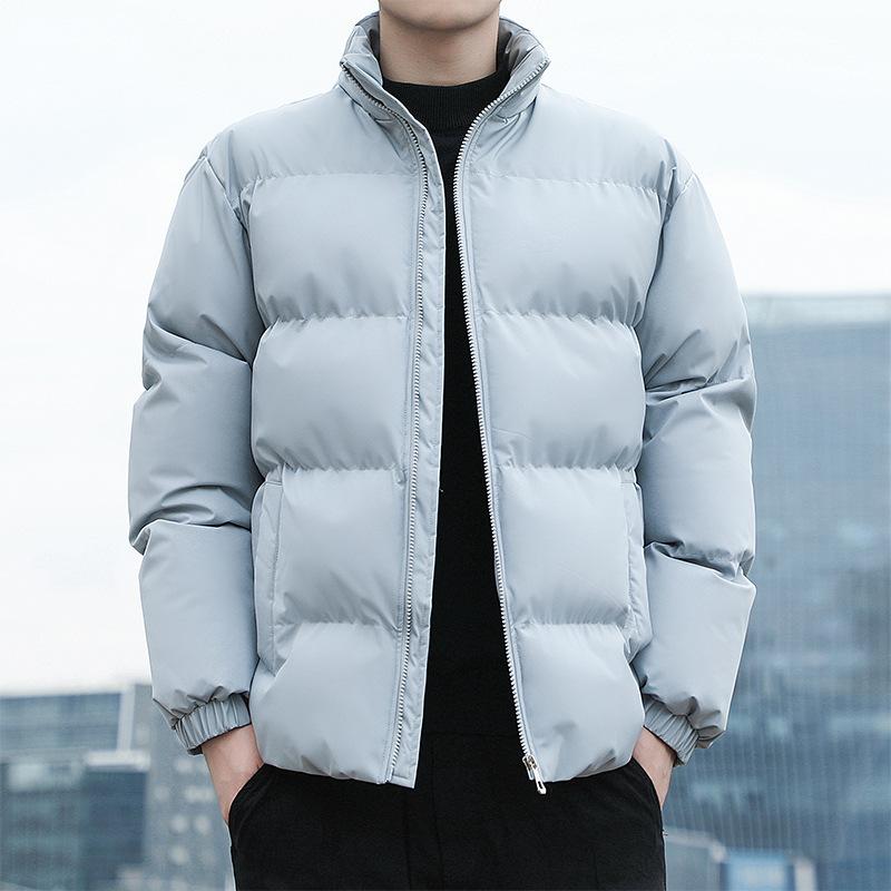 Cotton-padded Men's Autumn and Winter Jackets, Fashionable Outdoor Winter Clothes, Thickened Cold-proof Youth Cotton-padded Clothes