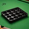 Pool Billard Tablett für 16 Kugeln, 3D-gedruckter Halter mit erhöhtem Rand, Snooker Transport-Aufbewahrungstablett, Tischzubehör