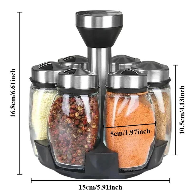 Kitchen Seasoning Bottle Storage Rack Spice Rack Self-adhesive Wall-mounted Under-Shelf Spice Organizer Kitchen Storage Rack