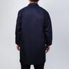 Men's Long-Sleeve Blue Workwear Smock with Custom Logo