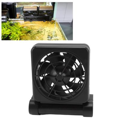 Adjustable Wind Speed Aquarium Chillers Black Wide Angle Adjustable Cooling Fan Cooling System Plastic Aquarium Fan Fish Tank