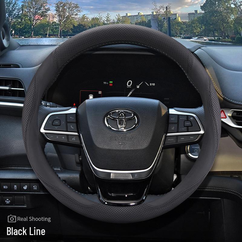 Ультратонкий чехол на руль для модификации Toyota Grevia 2022 года