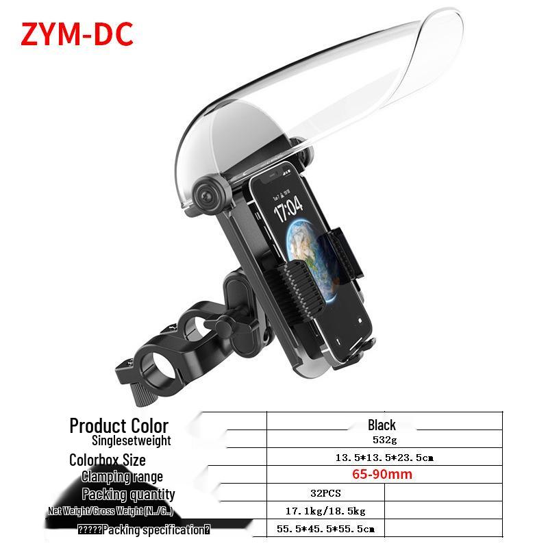 Waterproof Phone Holder for Scooter & Helmet - Navigation Mount for All Weather