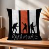 Band paramore logo  Cushion Cover Decorative Pillow Sofa Home Decor case pillow cases