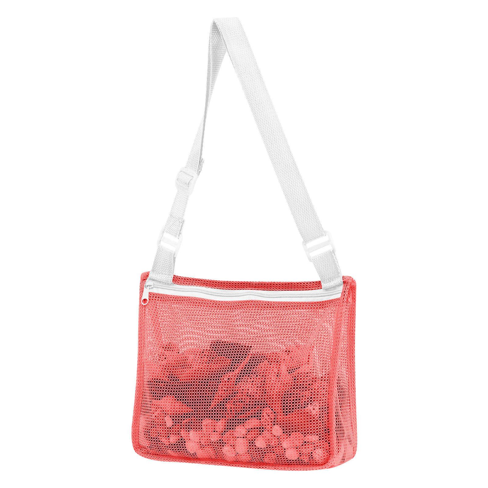 

Пляжная игрушка Сетчатая пляжная сумка Детская сумка для сбора Пляжная игрушка для песка Для хранения s Пляжные игрушки Игрушки для песка Аксессуары для плавания Для мальчиков и девочек(Только сумки ) F