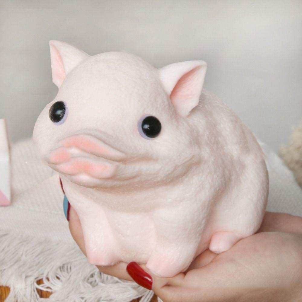 

Animal Simulation Piggy Squeeze Toys Cartoon Big Piggy Fidget Toy Mini Ornaments