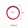 Aluminium Alloy Car Steering Wheel Emblem Circle Decoration Sticker For Mercedes Benz A E Class CLA GLA GLE Interior Accessories