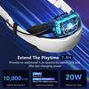 With 10000mAh Battery Comfort Head Strap for Meta Quest 3/Quest 3S Replacement of Elite Strap Enhanced Playtime and Support