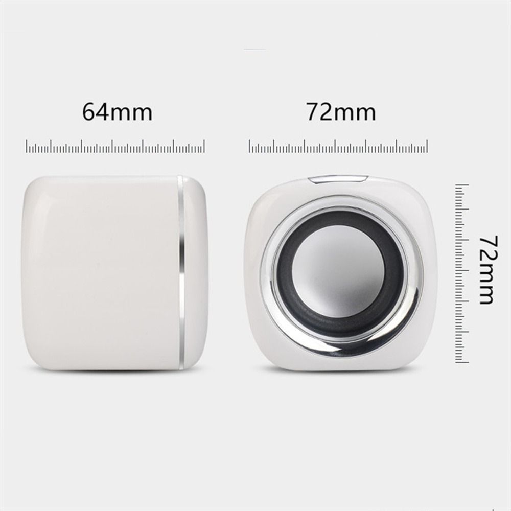 Mini Stereo Wired Bass Sound Subwoofer Music Player Computer Speaker Audio Speakers Loudspeaker