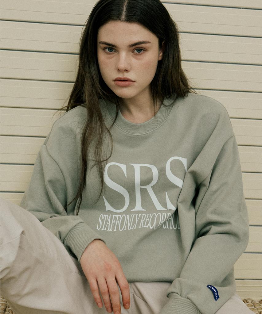 STAFFONLY Srs Logo Sweatshirts (Olive)