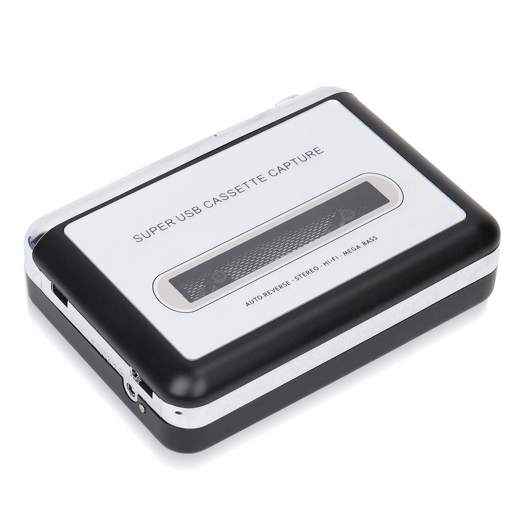 Reshow Cassette Player with Portable Walkman Audio Music Recorder Compact Tape to Digital Compatible with MP3 Audio Laptop and Personal Computer via