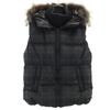 Beauty Products TATRAS Made In Poland Check With Fur Down Vest 34 Black Women Used