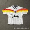 2025 Cross-border Foreign Trade Corteiz Alcatraz Basketball Jersey Letter Printing Street Casual V-neck T-shirt Jersey
