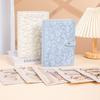 PU Leather Jewelry Storage Book Portable Travel Ring Necklace Earrings with Velvet Jewelry Storage Bag Jewelry Storage Book Gift