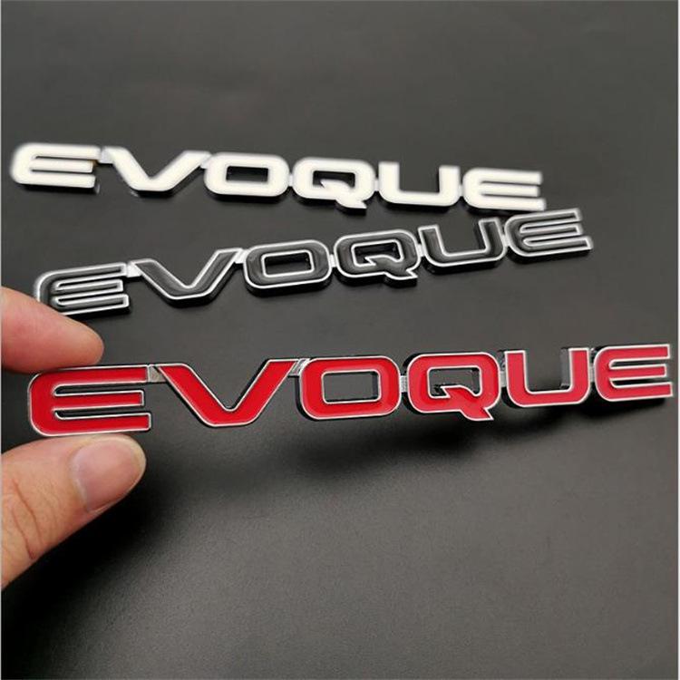 Range Rover Evoque Emblem Sticker - Rear Badge Modification