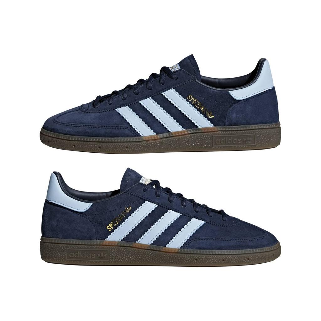 Buty męskie adidas Handball Spezial Collegiate Navy niebieskie skórzane trampki sportowe (BD7633) 43 1/3