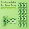 EPI Biodegradable Dog Poop Bags with Dispenser Trash Bag Cat Waste Bags  Dog Cleaning Supplies