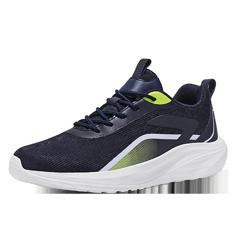 Size breathable mesh casual sneakers thick-soled cushioning soft-soled lightweight retro jogging shoes 39