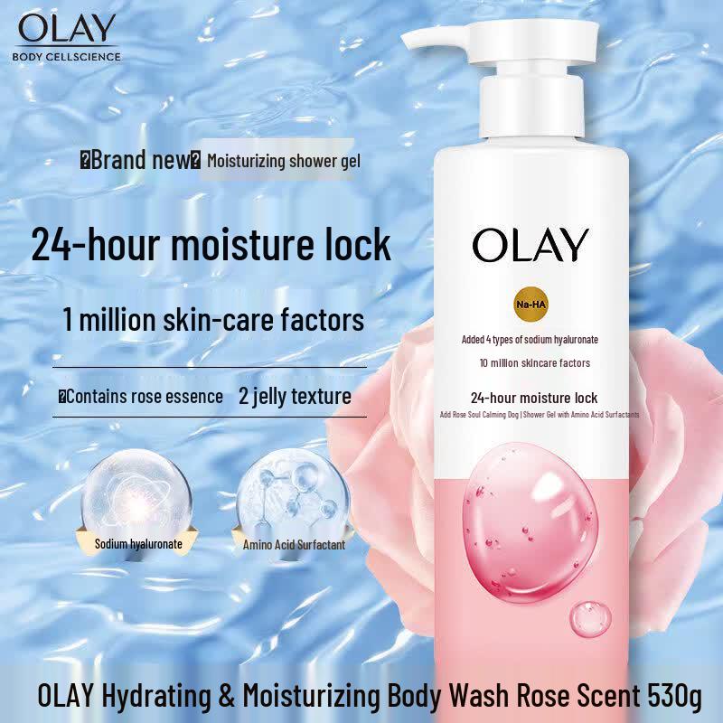 

OLAY Rose Scent Hydrating Shower Gel 2-Pack