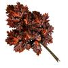 12pcs Artificial Maple Leaf Branch Waterproof Greenery Plants Foliage for Landscape Tree Making Home Decoration Outdoor Project