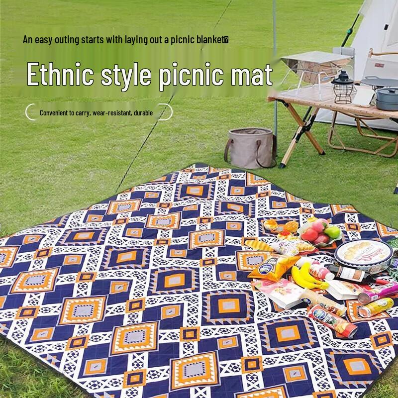 

Hodtown Ethnic Style Picnic Mat