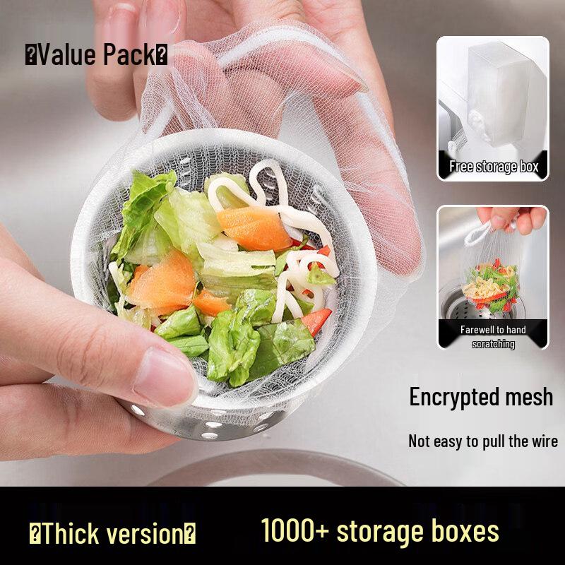 ZISIZ Sink Drain Strainer Mesh Bag