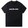 Nettspend Early Life Crisis T-shirt Nettspend Merch Letter Graphic T Shirts Fashion Women Men Cotton Autumn and Winter Innerwear