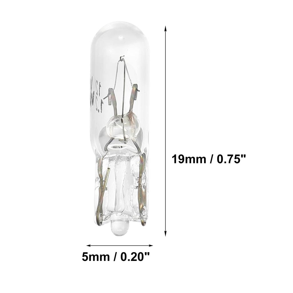 X AUTOHAUX T5 LED Incandescent Dashboard Light for Car Interior