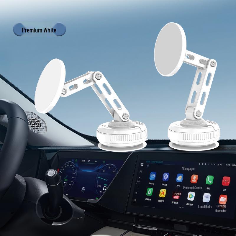 Rotatable Magnetic Phone Holder for Car, Glass, Tile, Fridge, or Desktop